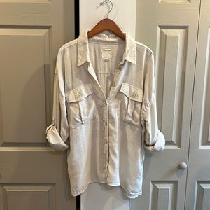 American Eagle Aahh-mazingly Soft Button Down